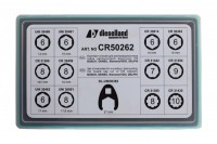 DL-CR50262 Комплект ключей для монтажа/демонтажа гайки распылителя всех форсунок CR