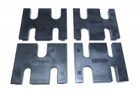 DL-CR50167   Комплект из 4х блоков держателей форсунок CR для тисков