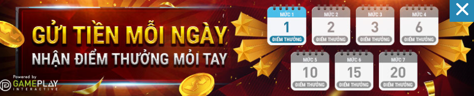 Tiền thưởng nạp lại mỗi ngày W88